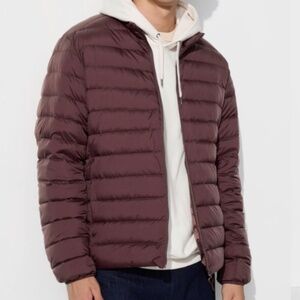 Uniqlo Ultra Light Down Jacket NWT Size L Wine/Maroon